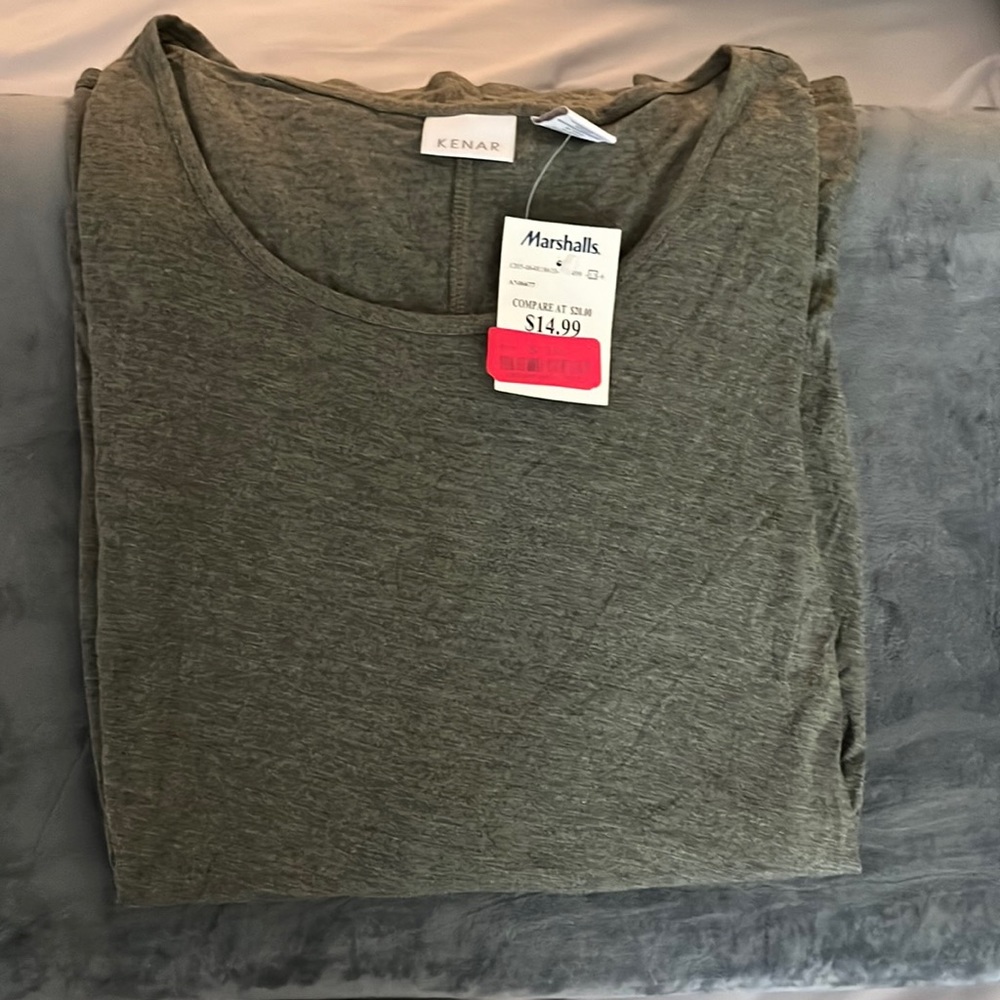 Kenaf 5% Spandex/95% Elastane long Sleeve Top.